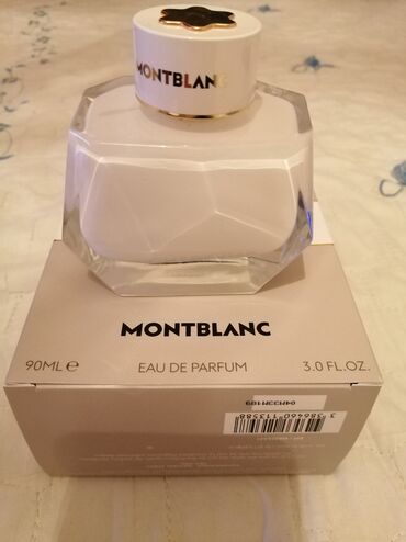 pamuk cist: Mont Blanc original par puta koriscen, lep puderast mirisi na cisto