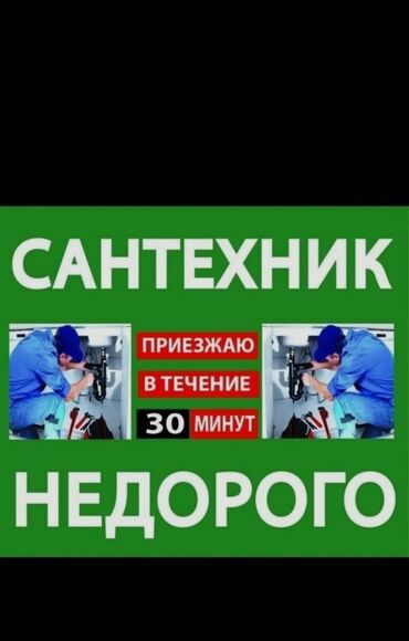 чистка домов: Сантехник. Больше 6 лет опыта