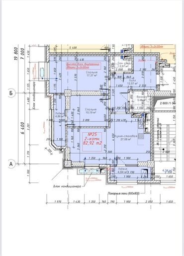 аксы району аянты: 3 комнаты, 82 м², Элитка, 10 этаж, ПСО (под самоотделку)