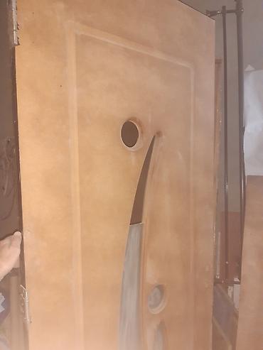 tek yatag: Məhsul: Daxili/interyer qapıları (2 ədəd) - Material: Taxta əsaslı — 9