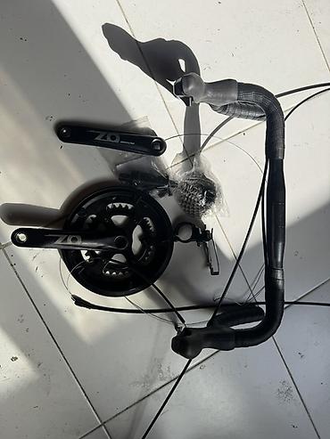 peredoklu velo: Şosse velosipedi üçün komplekt hissələr 2qabaq 8arxa sürət Məhsul — 4