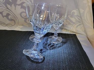 jysk case za vino: Case kristal,led kristal za vino 1970/80ta.godina Zwiesel Nemacka — 7