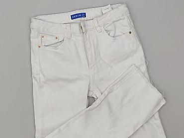 jeansy biale: Denim, Jeansy damskie, rozmiar 2XS — 1