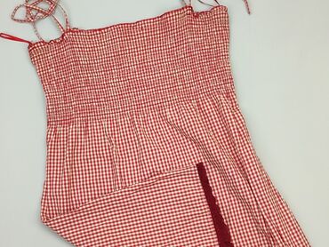 sukienki czerwone mini: Sukienka, Rozkloszowana, XS (EU 34), stan - Dobry, House