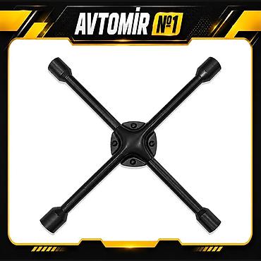 xac: Xaçvari təkər açarı 17/19/21/23 mm Avtomobil təkərlərinin boltlarını — 1