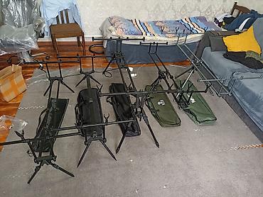 Удочки и спиннинги: Продаю Редподы на три и четыре удилище а также есть сигнализаторы — 5