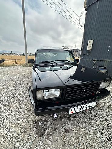 black edition: ВАЗ (ЛАДА) 2107: 1986 г., Механика, Бензин, Седан — 9
