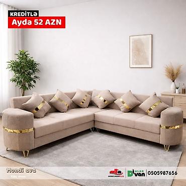 Divanlar: Künc divan, Yeni, Açılan, Bazalı, Parça, Rayonlara çatdırılma — 5