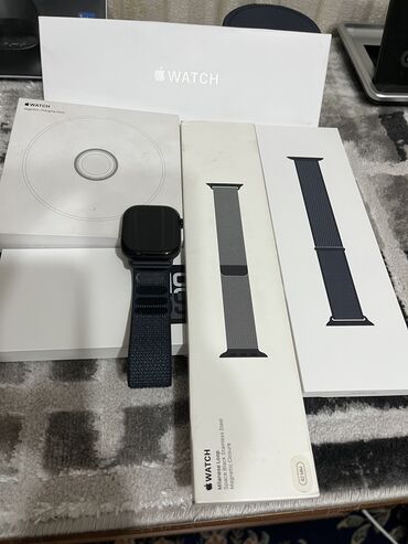 Apple Watch: Apple Watch Series 10 GPS, 46 мм, "Оникс", Jet Black, спортивный