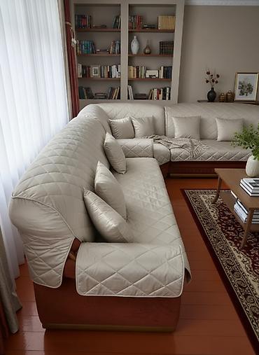 Чехлы для мягкой мебели: Шторы, чехлы, подушки, скатерти, покрывала, салфетки, кошого и т.д — — 1