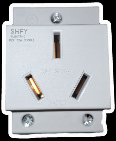 электро домкрат: Розетка и вилка SHFY Electric для мощной нагрузки - Тип: силовая
