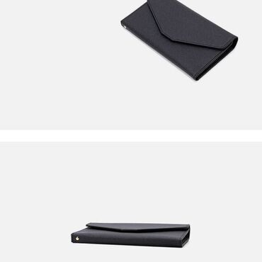 сумка черного цвета: Стильный Travel Wallet с защитой RFID Отличное качество. Цвета 