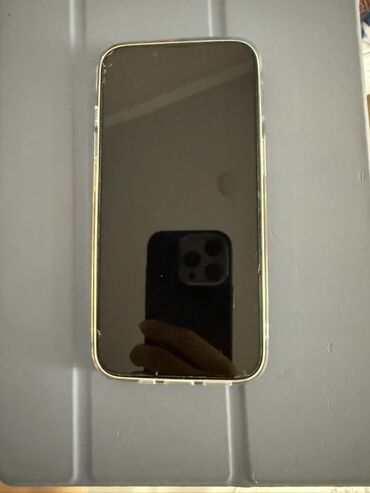 прочный телефон: IPhone 13 Pro, Б/у, 128 ГБ, Sierra Blue, Защитное стекло, Чехол, Кабель, 80 %