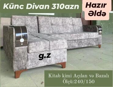 ikici el divanlar: Künc divan