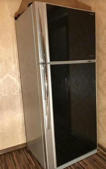 İşlənmiş 2 qapılı Toshiba Soyuducu Satılır, rəng - Boz