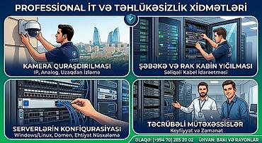 Müəssisəniz, ofisiniz, yaşayış kompleksi və ya fərdi eviniz üçün