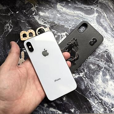 Apple iPhone: IPhone X, Б/у, 64 ГБ, Белый, Чехол, 74 % at lalafo.kg — 1 Apple iPhone: IPhone X, Б/у, 64 ГБ, Белый, Чехол, 74 % — 1