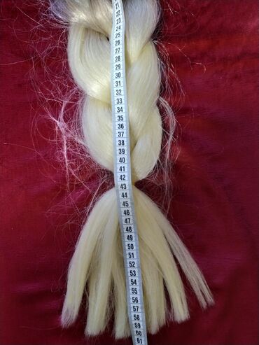 Perike i klipse: Prodajem pletenicu - rep prirodna kosa,ombre boja. rep je dugačak 60 — 1