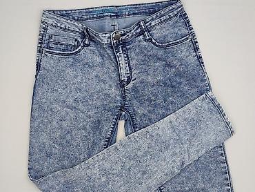washed blue jeans: Jeansy damskie, rozmiar L — 1