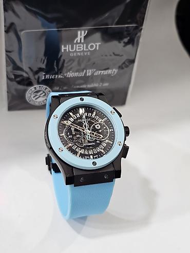 Aksesuarlar: Yeni, Qol saatı, Hublot, rəng - Qara — 3