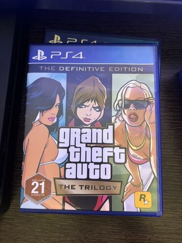 Oyun diskləri və kartricləri: Grand Theft Auto: The Trilogy - The Definitive Edition PS4 üçün