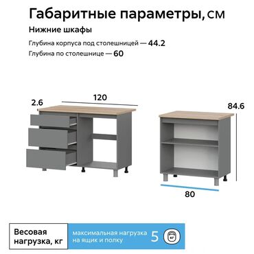 Кухонные гарнитуры: Кухиный гарнитур — 5