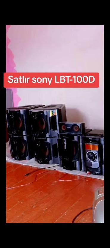 lenovo m7 tablet: Sony LBT-100D musiqi sistemi - Model: Sony LBT-100D - Komplekt: əsas — 1