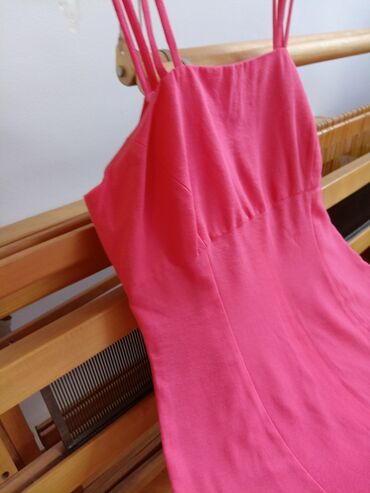 novi pazar farmerke: M (EU 38), L (EU 40), color - Pink, Other style, With the straps