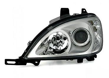 HROM CLEAR GLASS FAROVI MERCEDES BENZ ML W163 | Hrom beli tuning