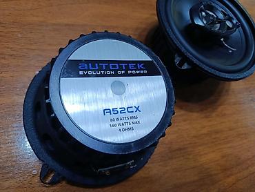 Колонки и сабвуферы: Autotek A52CX koaksial avtomobil akustikası – 2 ədəd dinamikin — 2