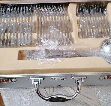 tort levazimatlari: Beauty Kitchenware 128 parça bıçaq–çəngəl–qaşıq dəsti - Material — 5