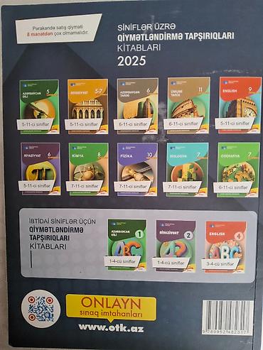 turk kitabları: İnformatika 2025 – Test Toplusu. Səliqəlidir — 3