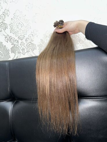 смывка волос бишкек цена: Продаю волосы. Натуральный. 60 см около 200-220 капсул. Уже с