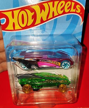1: Hot Wheels 2-li die-kast maşın dəsti Hamısı birlikdə satılır. - Brend — 1