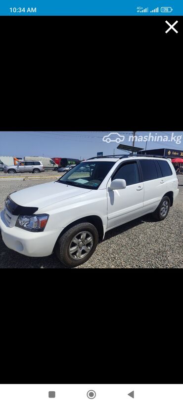 жип машине: Toyota Highlander: 2004 г., 3.3 л, Автомат, Бензин, Жол тандабас