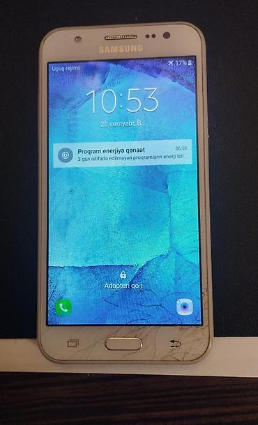 ayfon 15 dubay: Samsung Galaxy J5, 16 GB, rəng - Ağ — 1