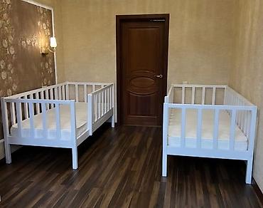 новые кровати детские: Двухъярусная детская кровать, Б/у, Натуральное дерево, цвет - Белый — 3