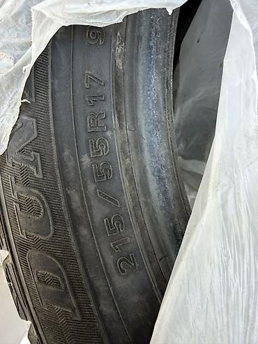 чехлы зимние: Зимние шины Dunlop 215/55 R17 — комплект из 4 шт. - Размер: 215/55 — 2