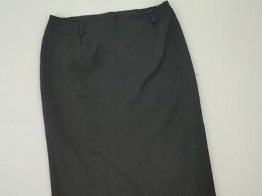 niebieska spódnice midi: Women`s skirt, size 2XL (EU 44)