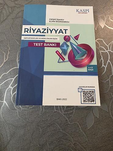 array test bankı pdf: Məhsul: “Riyaziyyat – Abituriyentlər və müəllimlər üçün Test Bankı” - — 1