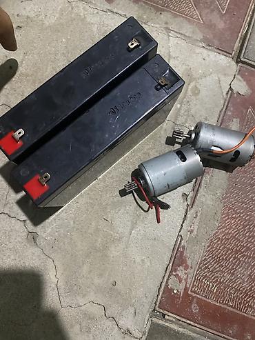 maşın buferi: Uşaq elektro-avtomobili üçün hissələr dəsti - 2 ədəd akkumulyator — 1
