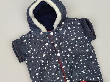 Ciepła kurtka/bluza dla psa z kapturem - Kolor: granatowy denim w