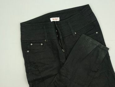 dżinsy z dziurami z wysokim stanem: John Baner, Jeans for women, size L