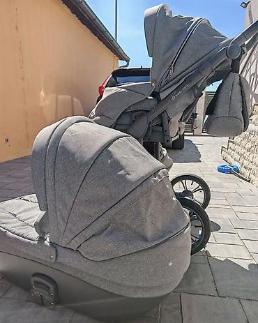 bebe_roza free: Kolica za bebe 3 u 1 – Roan Set uključuje: - Ram kolica sa velikim — 6