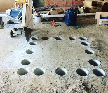 öz şexsi yük maşınıyla iş elanları: Beton kesme desme xidmeti beton kesen beton kesimi sesiz vibrasiyasiz