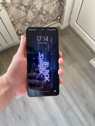 xiaomi en ucuz telefon: Xiaomi Black Shark 5, 128 GB, rəng - Göy, 
 Düyməli, Sensor, Barmaq izi