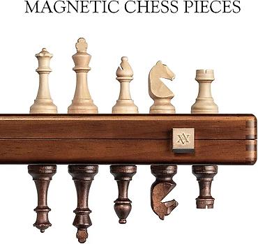 marble run: Деревянный шахматный набор A&A CHESS / магнитные В комплекте — 4