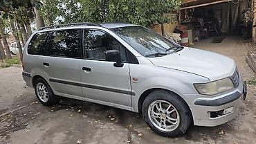 машина с манипулятором: Mitsubishi Space Wagon: 1999 г., 2.4 л, Механика, Бензин, Минивэн — 2