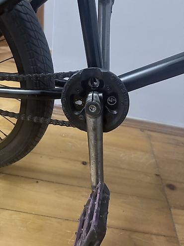 volta: BMX velosiped – şəhər və freestyl üçün - Rəng: tam qara - Çərçivə — 4