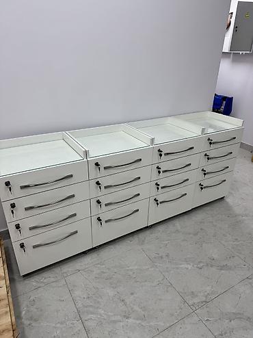 кресло для офиса бишкек: Офисная тумба, Новый, ЛДСП, цвет - Белый — 6